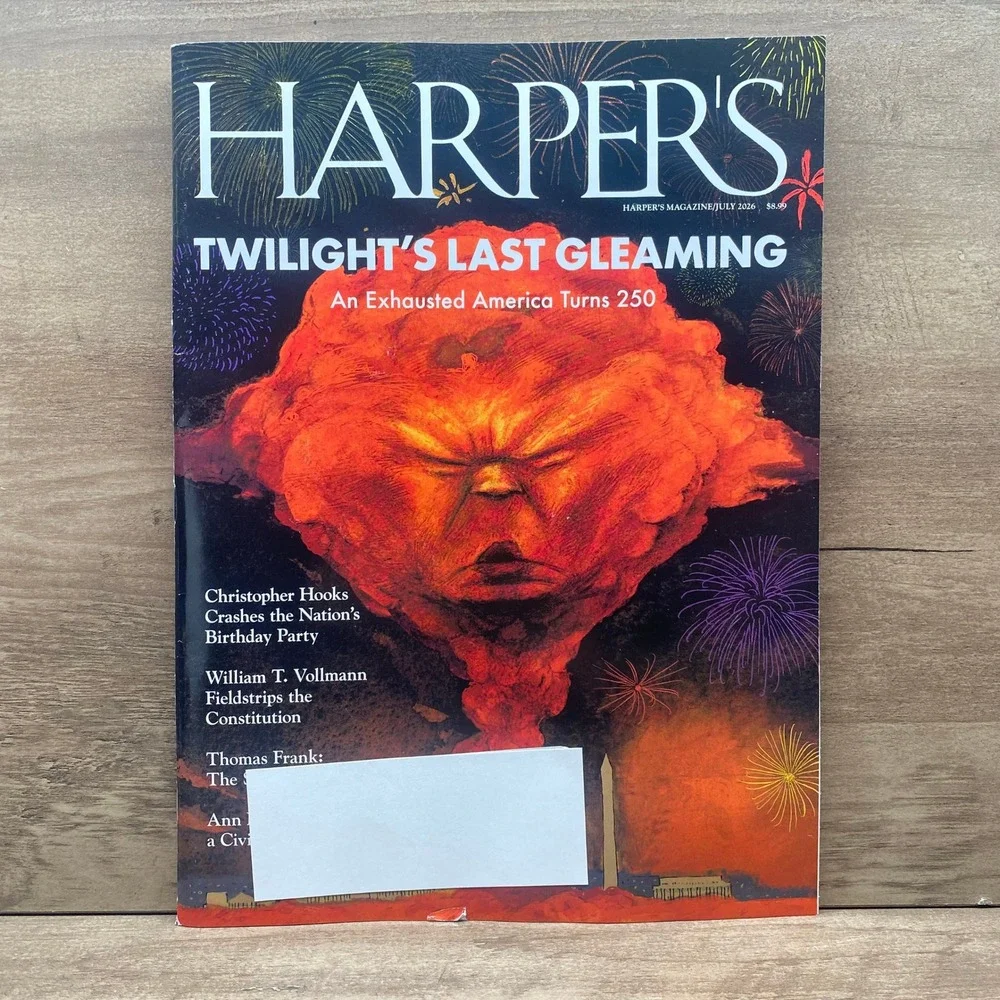 Harper's Magazine Bundle June July 2026 R. Crumb Tales of Trash Twilight